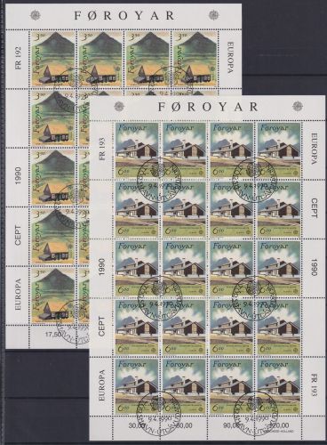 Färöer 198-199 gestempelt