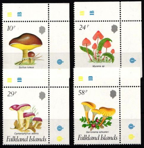 Falkland Inseln 468-471 postfrisch Pilze #NF069