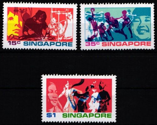 Singapur 164-166 postfrisch #NF096