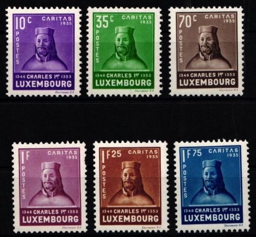Luxemburg 284-289 postfrisch