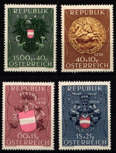 Österreich 937-940 postfrisch