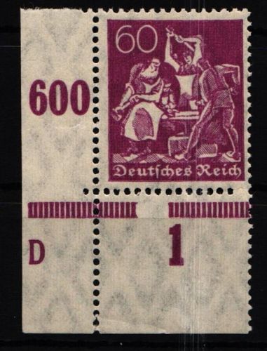 Deutsches Reich 165 DZ postfrisch