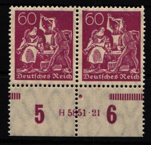 Deutsches Reich 165 HAN postfrisch H 5851.21 #NJ658