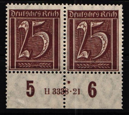 Deutsches Reich 161 HAN postfrisch H 3338.21 #NJ667