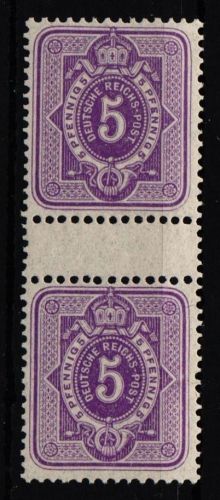 Deutsches Reich 40 II ZS postfrisch geprüft Wiegand BPP #NJ762