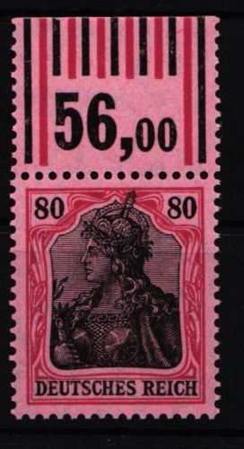 Deutsches Reich 93 II a W OR postfrisch 1`4`1/1`5`1, gep. Zenker BPP #NJ854
