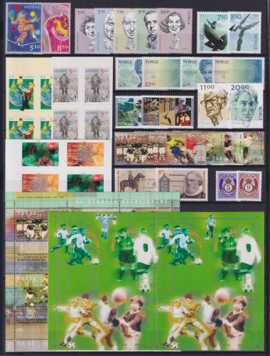 Norwegen Jahrgang 2002 mit 1415-1453 postfrisch #NI261
