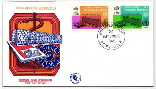 Neue Hebriden FDC 246-247 als Ersttagsbrief #NK423