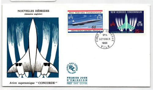 Neue Hebriden FDC 273-274 als Ersttagsbrief #NK428