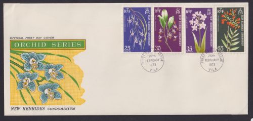 Neue Hebriden FDC 355-358 als Ersttagsbrief #NK444