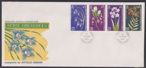 Neue Hebriden FDC 359-362 als Ersttagsbrief #NK445