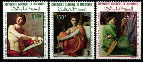 Mauretanien 344-346 postfrisch #NK201