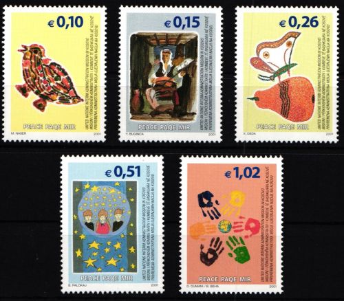 Kosovo 11-15 postfrisch #NK684