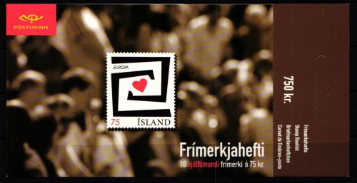 Island 1135 postfrisch als Markenheftchen #NI387