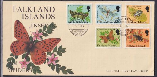 Falkland-Inseln FDC 390-404 als Ersttagsbrief #NK460