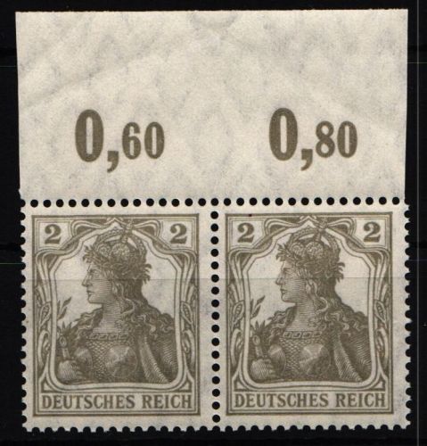 Deutsches Reich 102 x P OR postfrisch im Paar, geprüft Infla Berlin #NL032