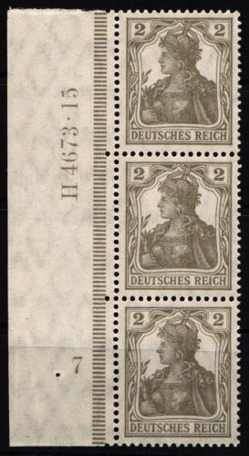 Deutsches Reich 102 HAN postfrisch H 4673.15 #NL033