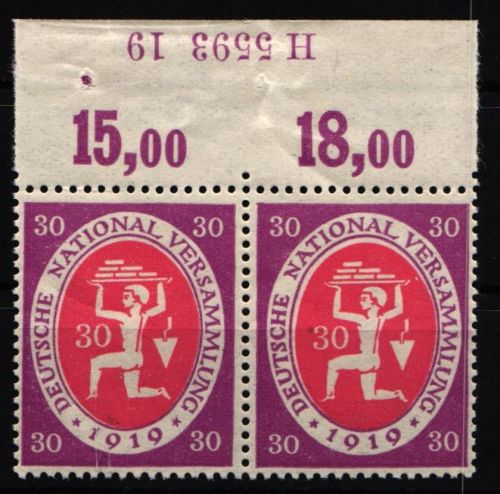 Deutsches Reich 110 b HAN P OR postfrisch geprüft Infla Berlin #NL054