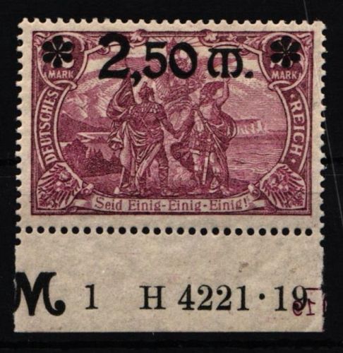 Deutsches Reich 118 a HAN postfrisch HAN 4221.19 #NL076