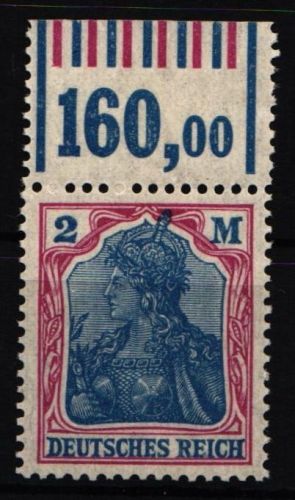 Deutsches Reich 152 W OR postfrisch W OR 0`6`0/1`5`1 #NL168