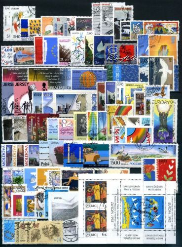 Cept Jahrgang 1995 gestempelt ohne Gibraltar #NF674