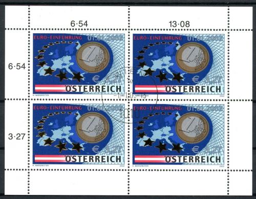 Österreich Kleinbogen 2368 gestempelt #NF681
