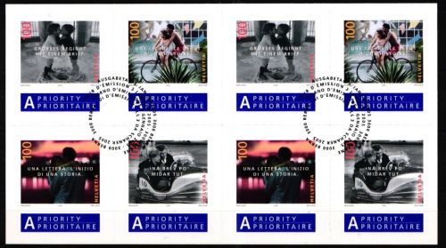 Schweiz MH 0-140 mit 1906-1909 gestempelt mit ESST #NF713