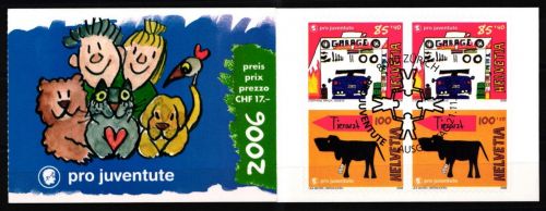 Schweiz MH 0-147 mit 1987-1988 gestempelt mit ESST, Pro Juventute #NF719