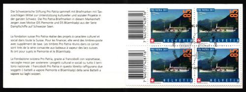 Schweiz MH 0-165 mit 2204 + 2206 gestempelt mit ESST, Pro Patria #NF735