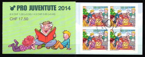 Schweiz MH 0-179 mit 2371 + 2374 gestempelt mit ESST, Pro Juventute #NF749