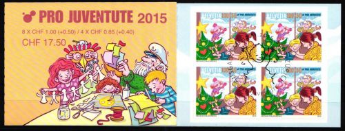 Schweiz MH 0-182 mit 2422-2424 gestempelt mit ESST, Pro Juventute #NF752