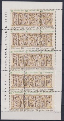 Vatikan 1090-1092 postfrisch als ZD-Bogen #NF847