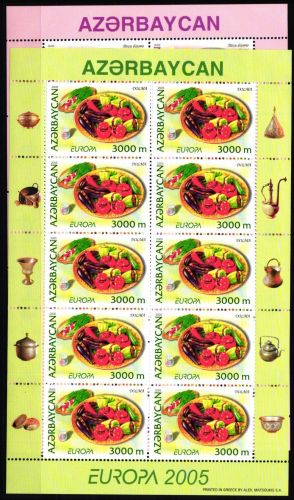 Aserbaidschan 608-609 A postfrisch