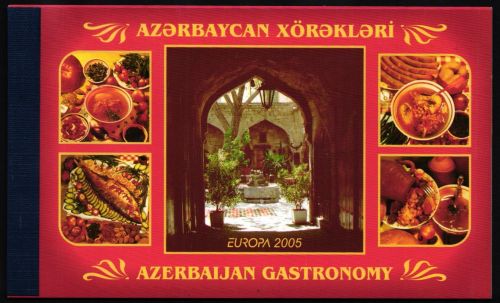 Aserbaidschan Markenheftchen mit 610-611 postfrisch Cept 2005 #NF369
