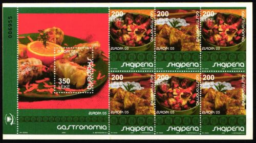 Albanien Markenheftchen 9 postfrisch Cept 2005 #NF372