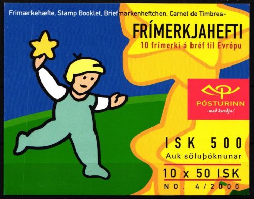 Island Markenheftchen mit 953 postfrisch Cept 2000 #NF392