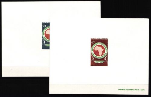 Senegal 403-404 postfrisch als Epreuve de Luxe/ EdL #NF427