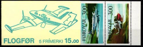 Dänemark Färöer MH 3 mit 125-129 postfrisch
