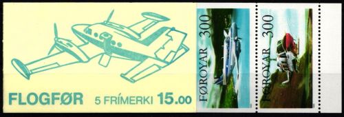 Dänemark Färöer MH 3 mit 125-129 postfrisch