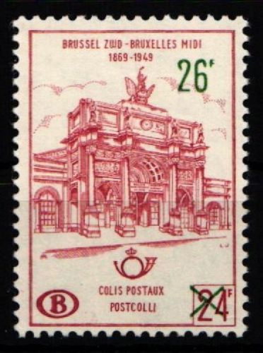 Belgien Postpaketmarken 55 postfrisch #NO985