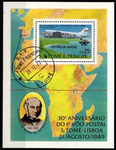 São Tomé und Príncipe Block 35 gestempelt #NO994