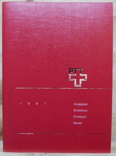 Schweiz Jahresmappe 1987 postfrisch #HL401