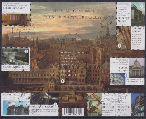 Belgien Kleinbogen 3986-3995 gestempelt #NP268