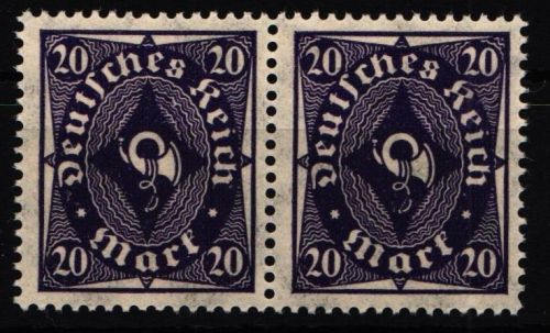 Deutsches Reich 230 P I postfrisch Plattenfehler #NL590