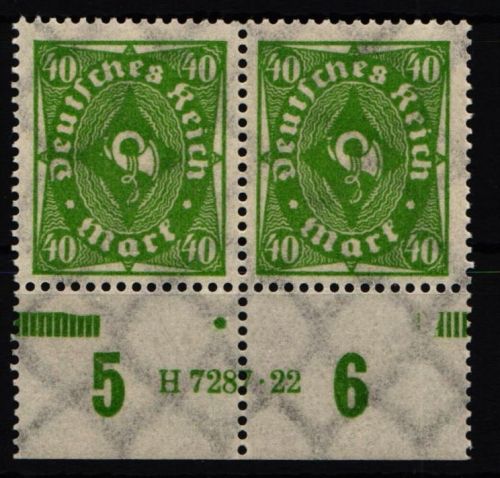 Deutsches Reich 232 HAN postfrisch H 7287.22 #NL609