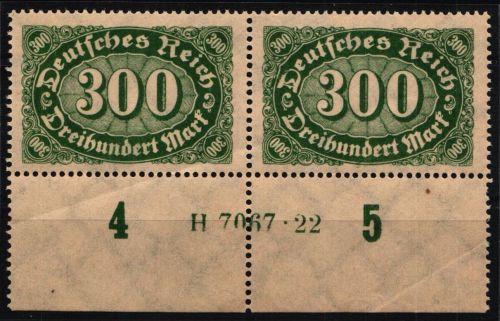 Deutsches Reich 249 HAN postfrisch H 7067.22 #NL673