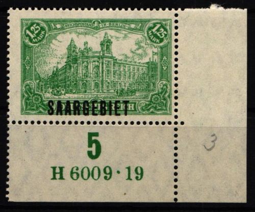 Saargebiet 41 HAN postfrisch #NK081
