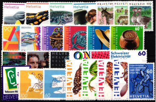 Schweiz Jahrgang 1995 postfrisch