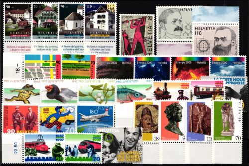 Schweiz Jahrgang 1997 postfrisch