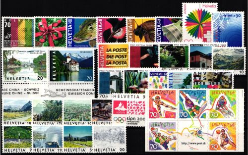 Schweiz Jahrgang 1998 postfrisch